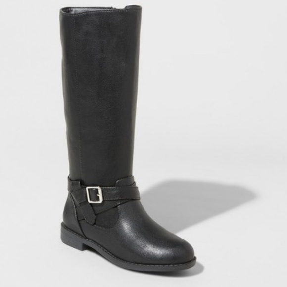 Cat & Jack Shoes Cat Jack Black Riding Boots Aniya Poshmark